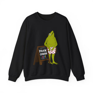 F Cancer Frogs Sweatshirt