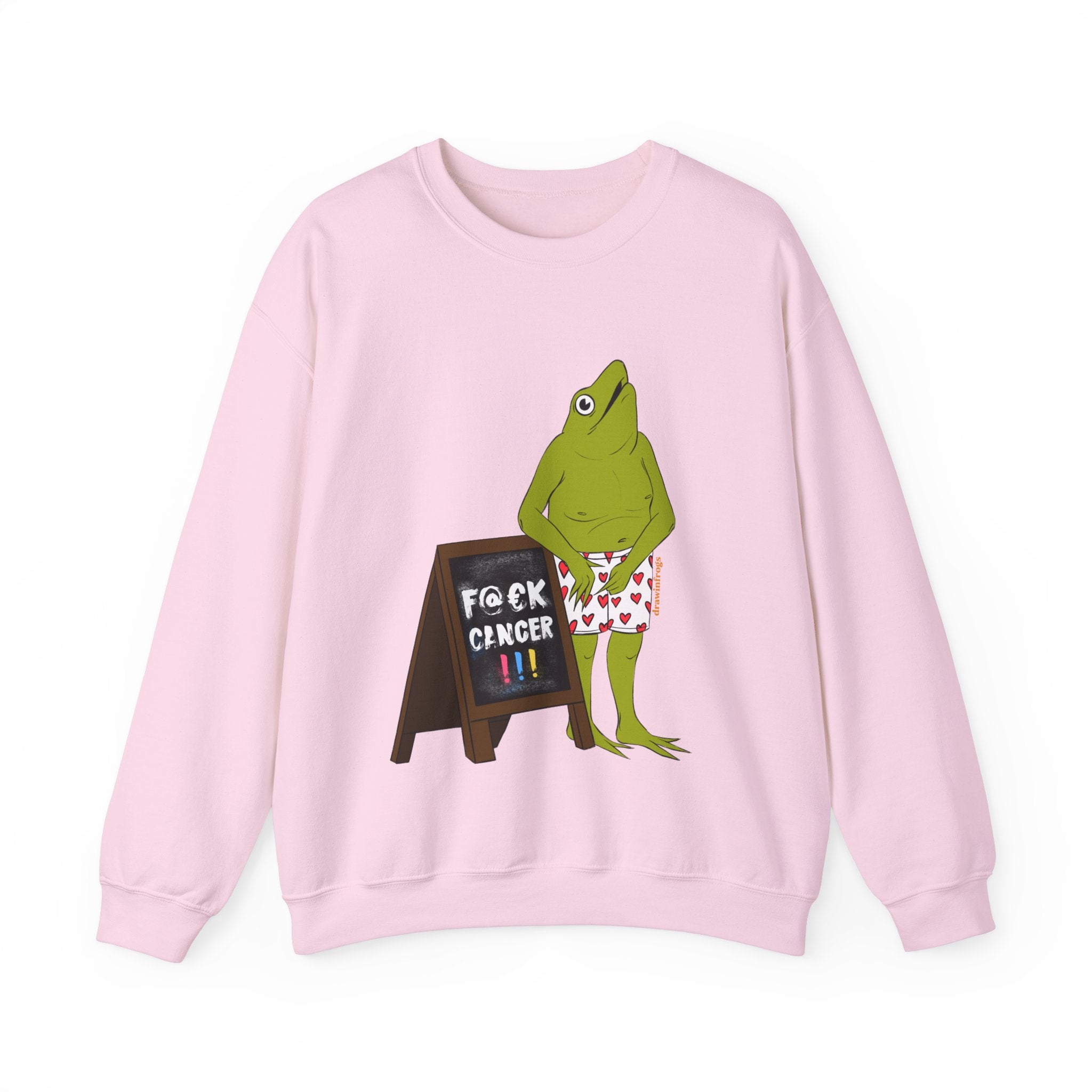 F Cancer Frogs Sweatshirt