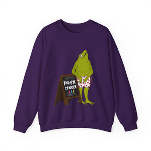 F Cancer Frogs Sweatshirt