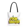 Tofu Says F Cancer Tote Bag