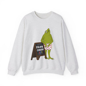 F Cancer Frogs Sweatshirt