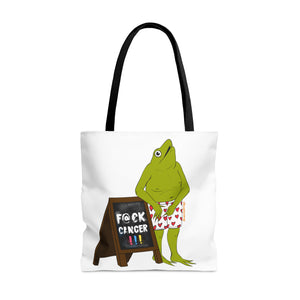 F Cancer Frogs Tote Bag