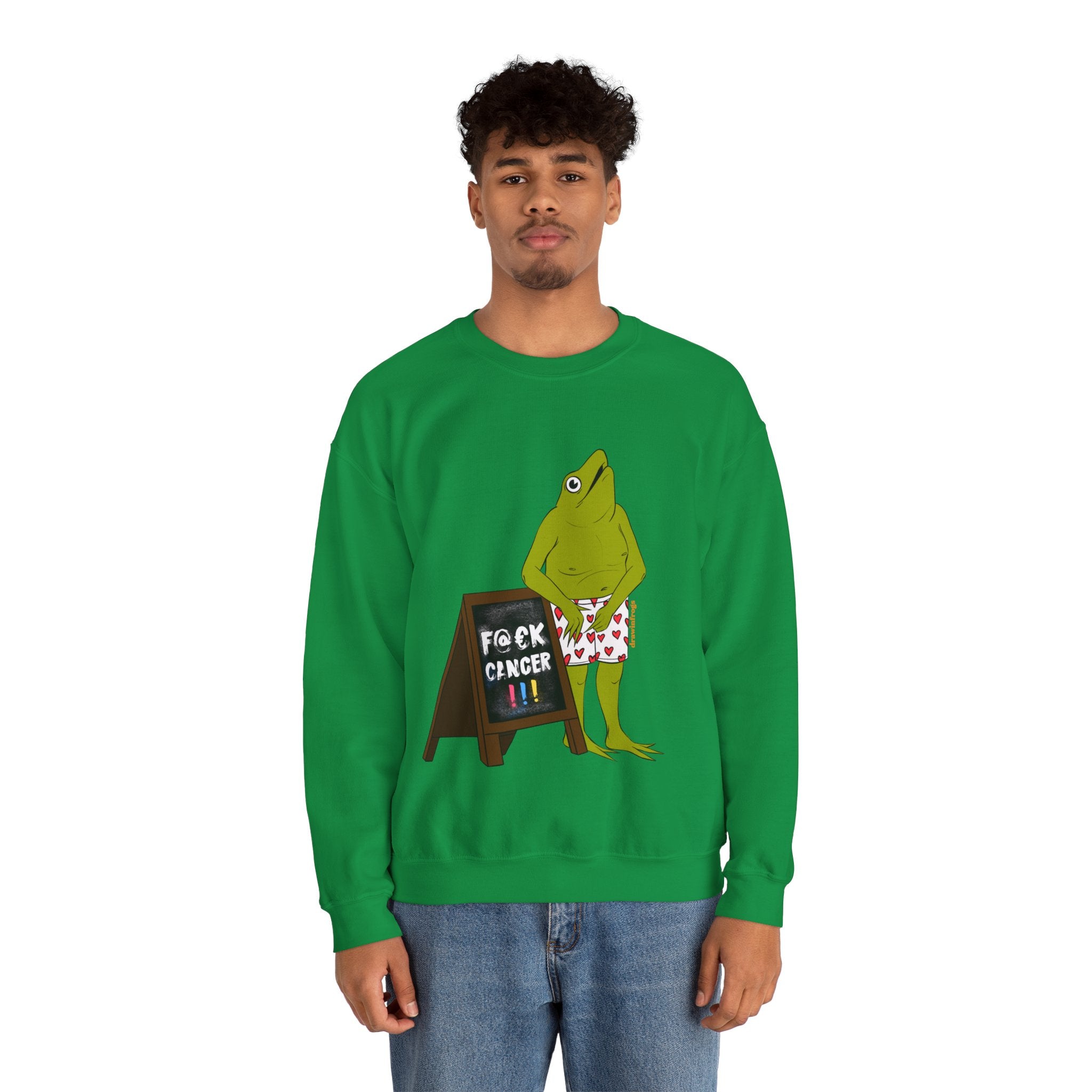 F Cancer Frogs Sweatshirt