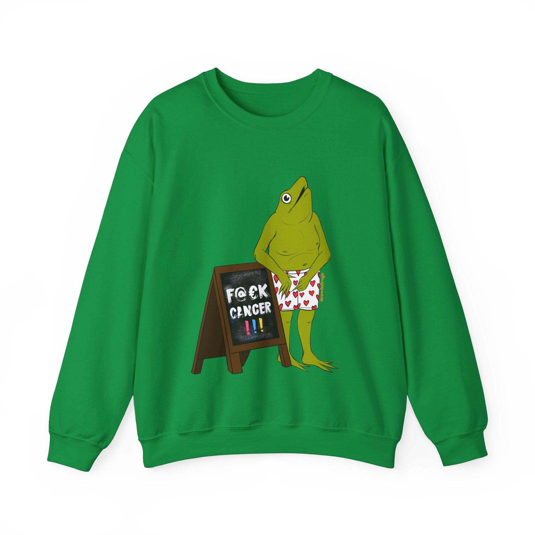 F Cancer Frogs Sweatshirt