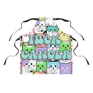 Cats Hate Cancer Apron