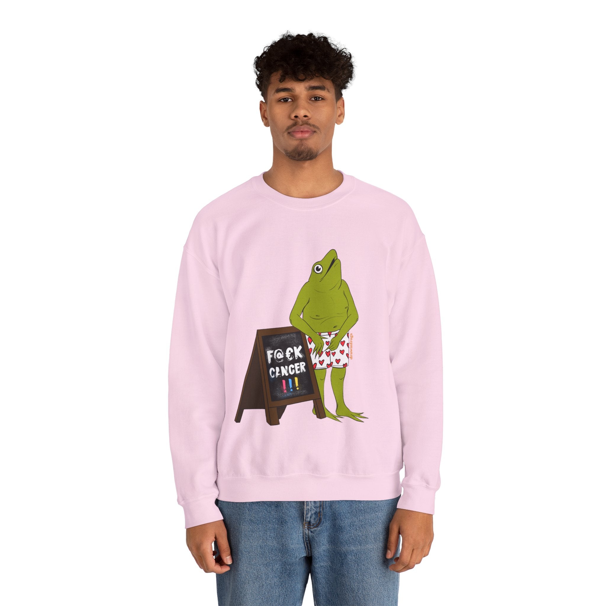 F Cancer Frogs Sweatshirt